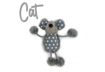 Ancol Big Polka Mouse Cat Toy
