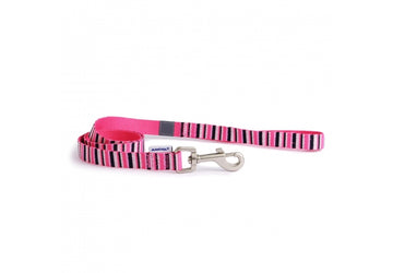 Ancol Hot Pink Candy Stripe Lead