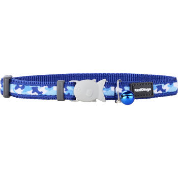 RD Camo Blue Cat Collar