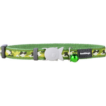 RD Camo Green Cat Collar
