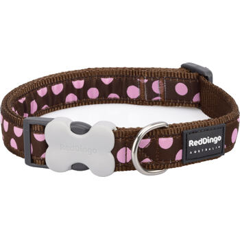 RD Brown Pink Spot Collar