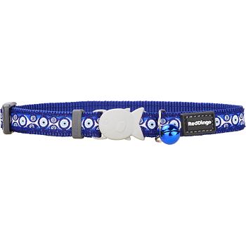RD Evil Eye Navy Cat Collar