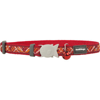 RD Flanno Red Cat Collar