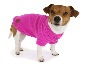 Cable Knit Pink Jumper