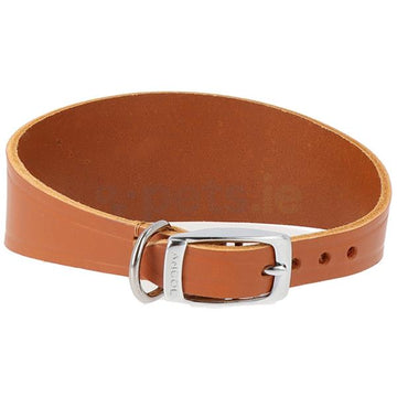 Ancol Hound Leather Tan Collar