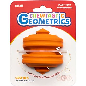Chewtastic Geo-Hex Orange