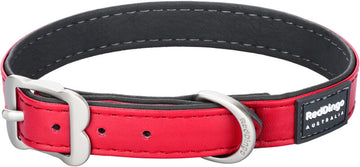 RD Elegant Veagn Leather Red Collar
