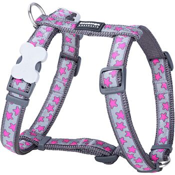 RD Grey Pink Star Harness