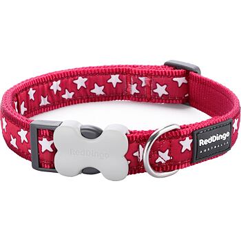 RD Red White Star Collar