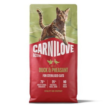 Carnilove Active Cat Duck & Pheasant for sterilised cats