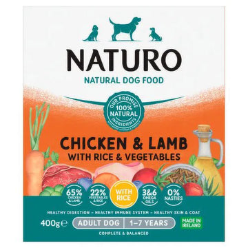 Naturo Chicken & Lamb 400g