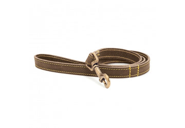 Ancol Timberwolf Leather Stable Lead