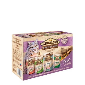 Carnilove Cat Pouch Multipack x12