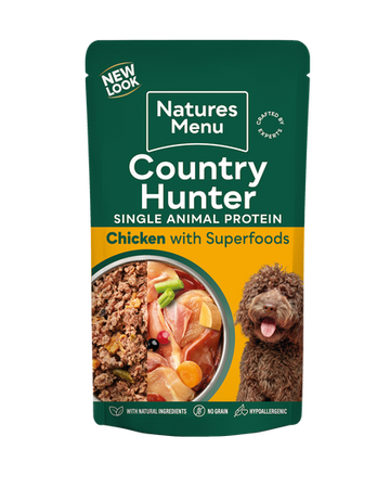 Natures Menu Country Hunter- Chicken Pouch 150g