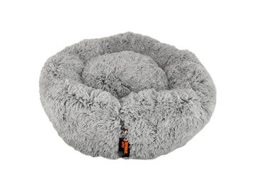 Cosy Donut Bed Grey 78cm