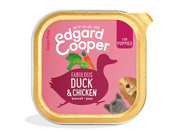 Edgard Cooper Duck & Chick Puppy Pate 150g
