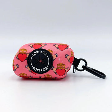 Kopi & Co Poop Bag Holder -  Claddog Red
