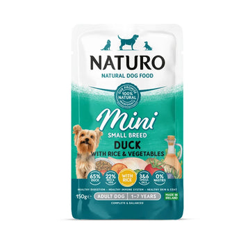 Naturo Mini Dog Duck with Rice & Vegetables