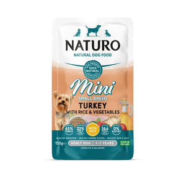 Naturo Mini Dog Turkey with Rice & Vegetables