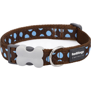 RD Brown Blue Spot Collar