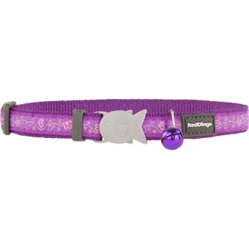 RD Purple Butterfly Cat Collar