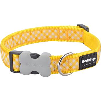 RD Gingham Yellow Collar