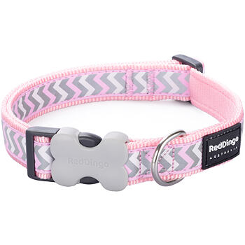RD Reflective Ziggy Pink Collar