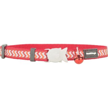 RD Refl. Ziggy Red Cat Collar