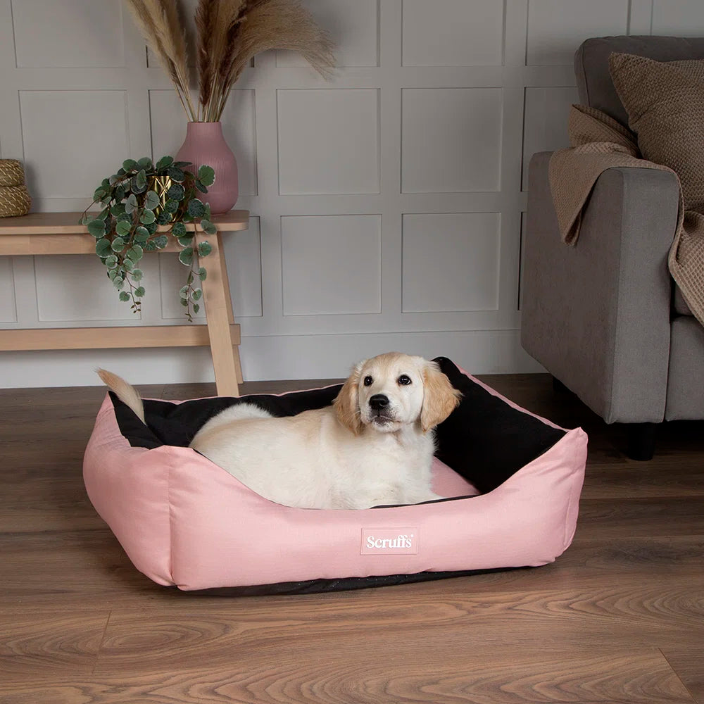 Scruffs Expendition Pink Dog Box Bed 60 X 50cm